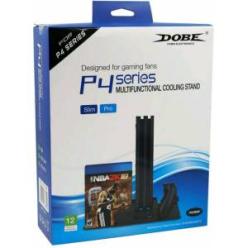 Dobe Sony PS4 Fanlı Şarj Standı (PS4 Fat/Slim/Pro Uyumlu)