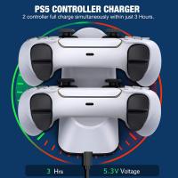 DOBE-PS5 DUALSENSE JOYSTİCK ŞARJ STANDI ADAPTÖRLÜ