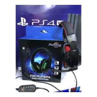 PS4 MİKROFONLU IŞIKLI OYUNCU KULAKLIĞI PS3 PC UYUMLU USB GİRİŞLİ