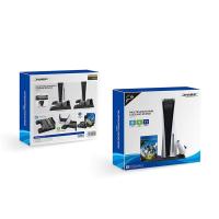 PS5 DİKEY TUTUCU FANLI -2XJOYSTİCK ŞARJLI -OYUN CD BÖLMELİ -DOBE