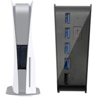PS5 USB Hub 5 USB A + 1 USB C portu USB ÇOKLAYICI